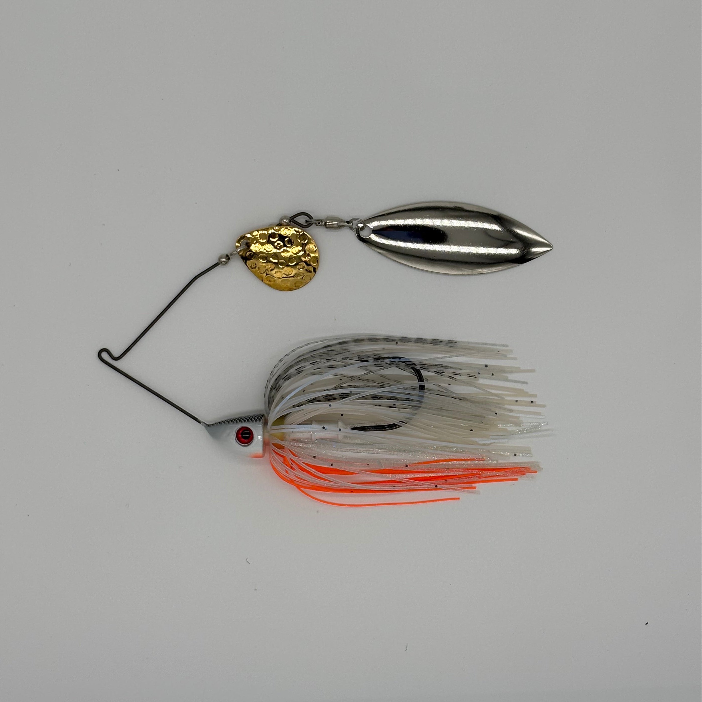 Bassman spinnerbait Tandem Lure in Dirty Shad colourway