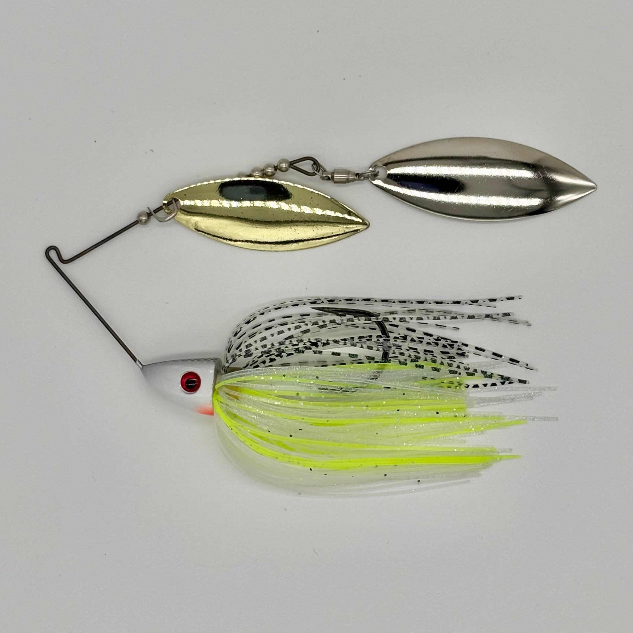 Bassman Spinnerbait 3-4oz TW Double Willow Lure in Chart Shad Colourway