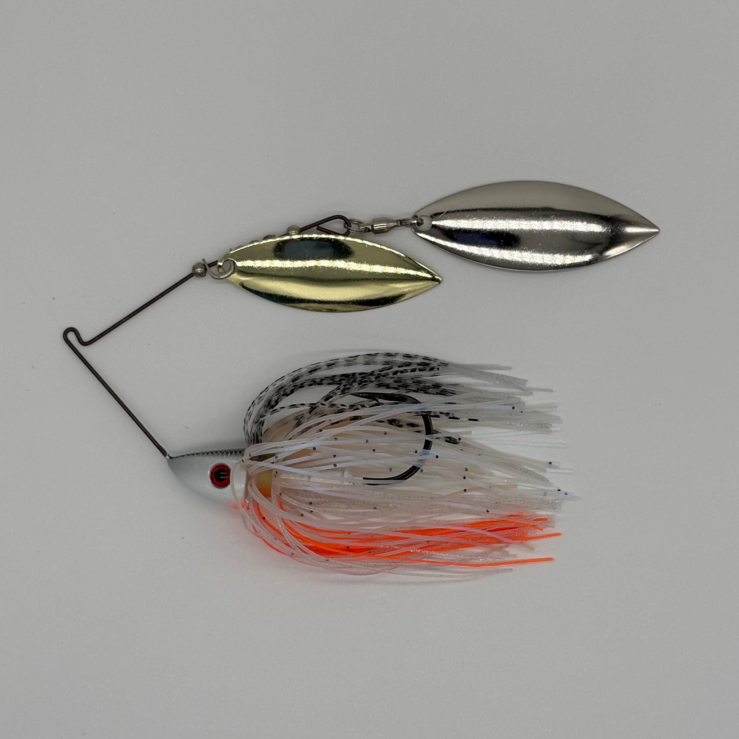 Bassman Spinnerbait 3-4oz TW Double Willow Lure in Dirty Shad Colourway