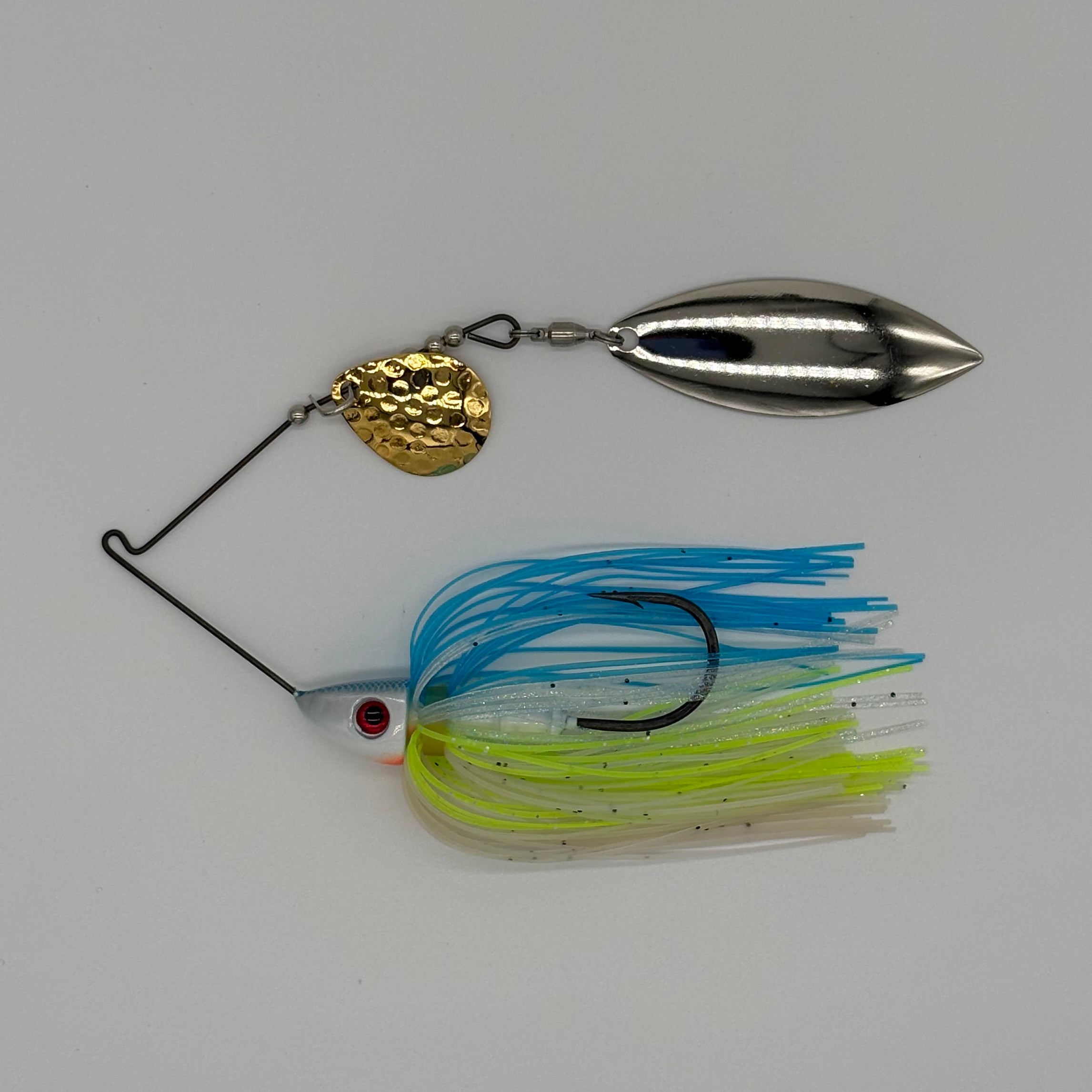 Bassman Spinnerbait 3-4oz TW Tandem Lure in Sexy Shad Colourway