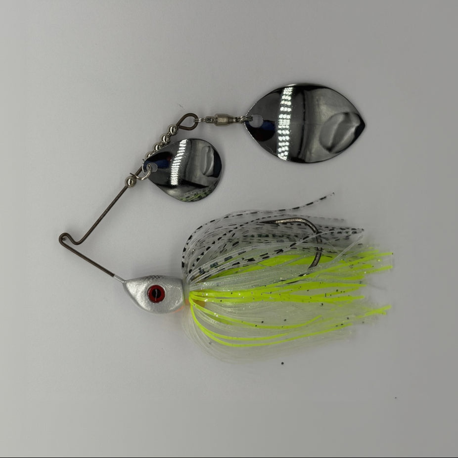 Bassman compact mag willow fishing lure in Chart Shad colourway