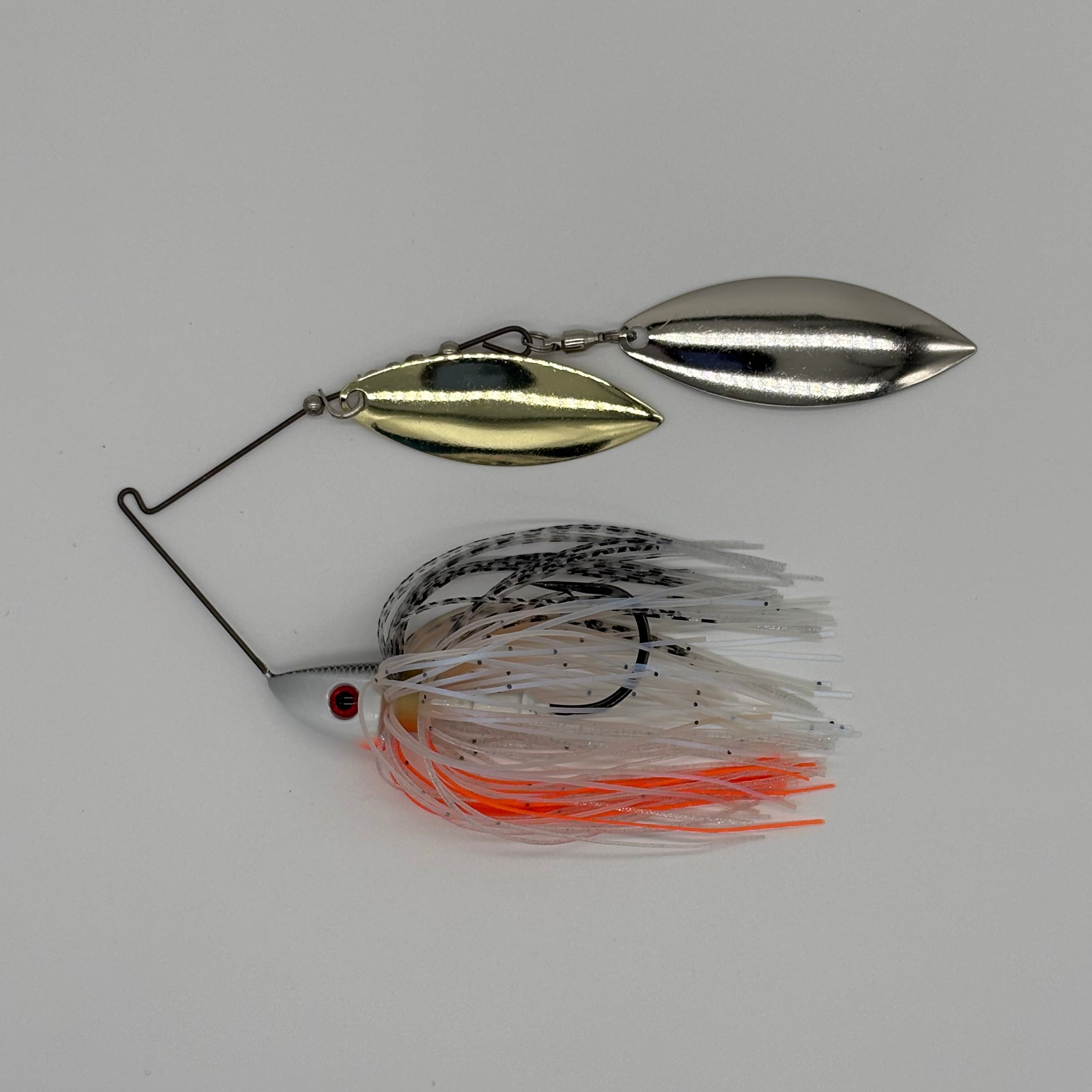 Bassman Spinnerbait TW Double Willow Lure in Dirty Shad Colourway