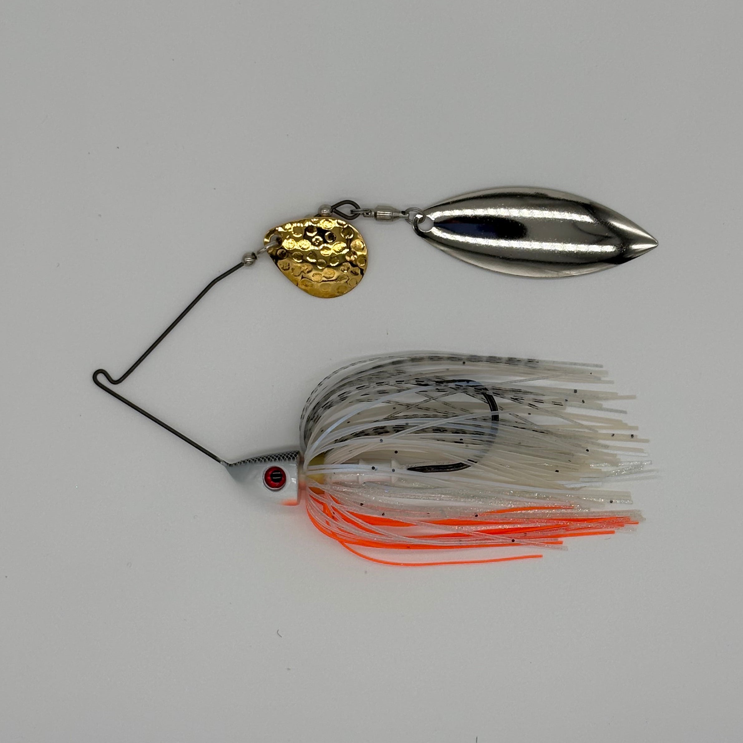 Bassman Spinnerbait 3-4oz TW Tandem Lure in Dirty Shad Colourway