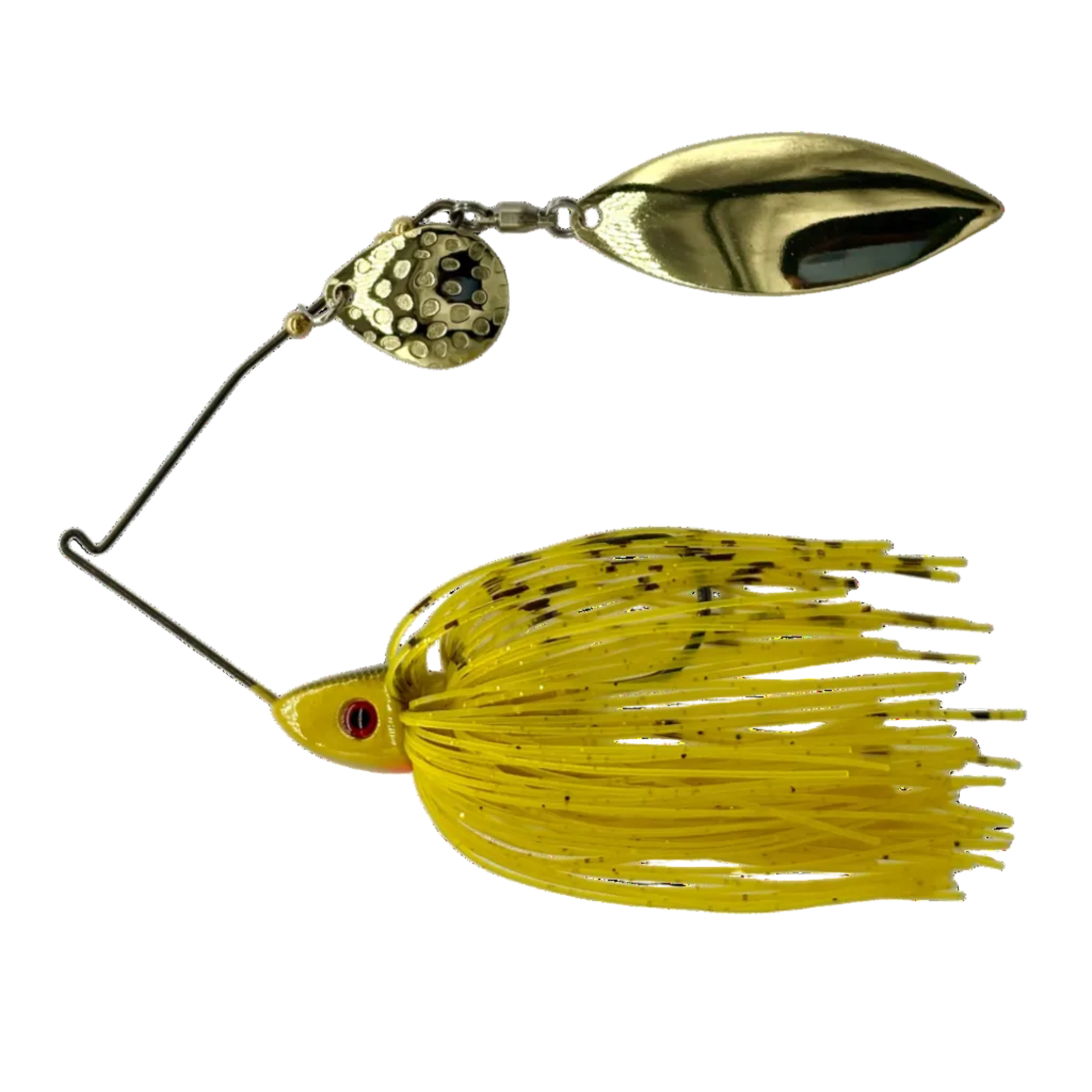 Bassman Spinnerbait 3-4oz TW Tandem Lure in BG Gold Colourway