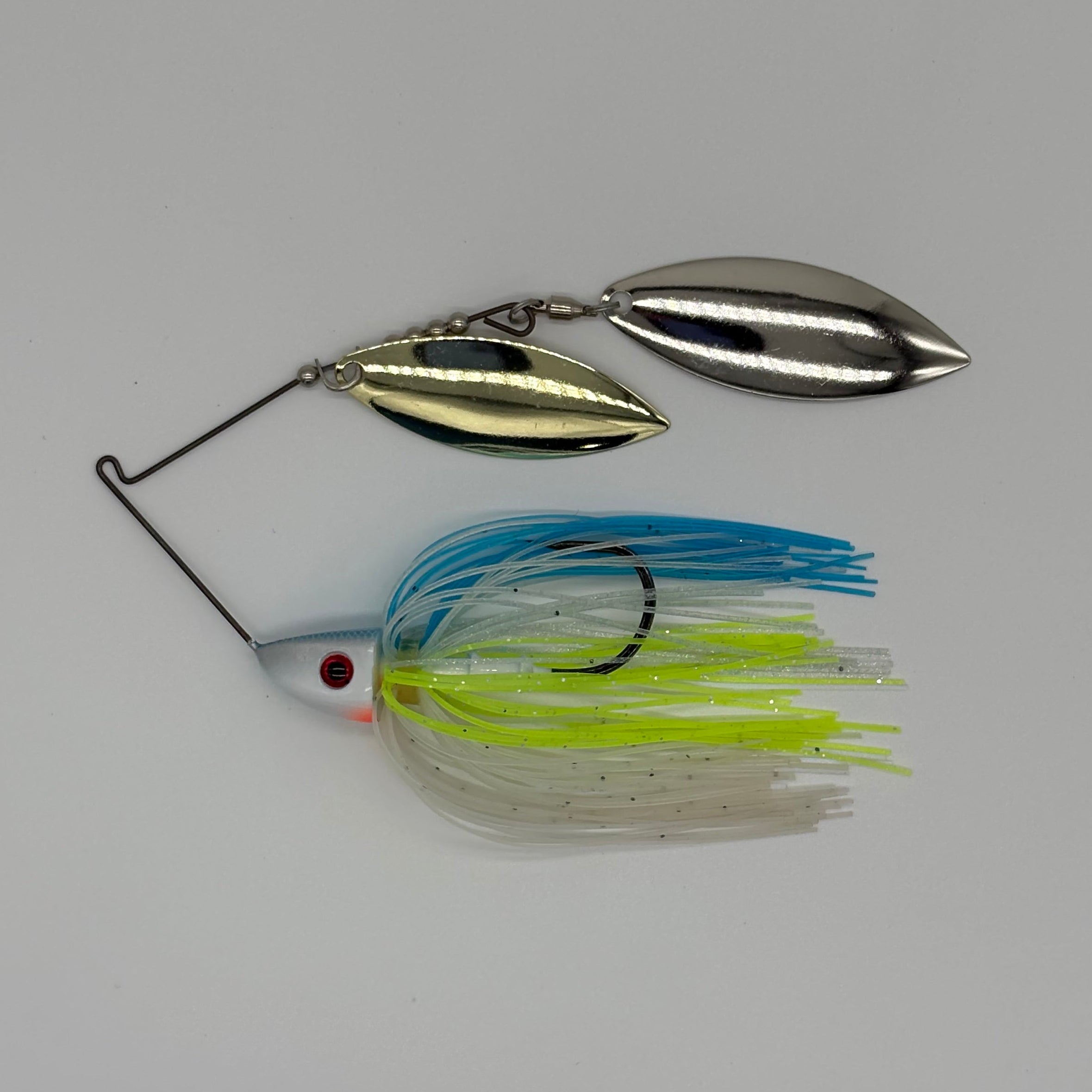 Bassman Spinnerbait 3-4oz TW Double Willow Lure in Sexy Shad Colourway
