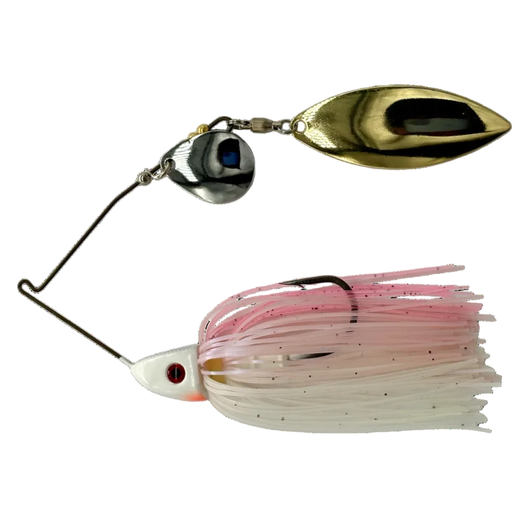Bassman Spinnerbait 3-4oz TW Tandem Lure in Pink Shad Colourway