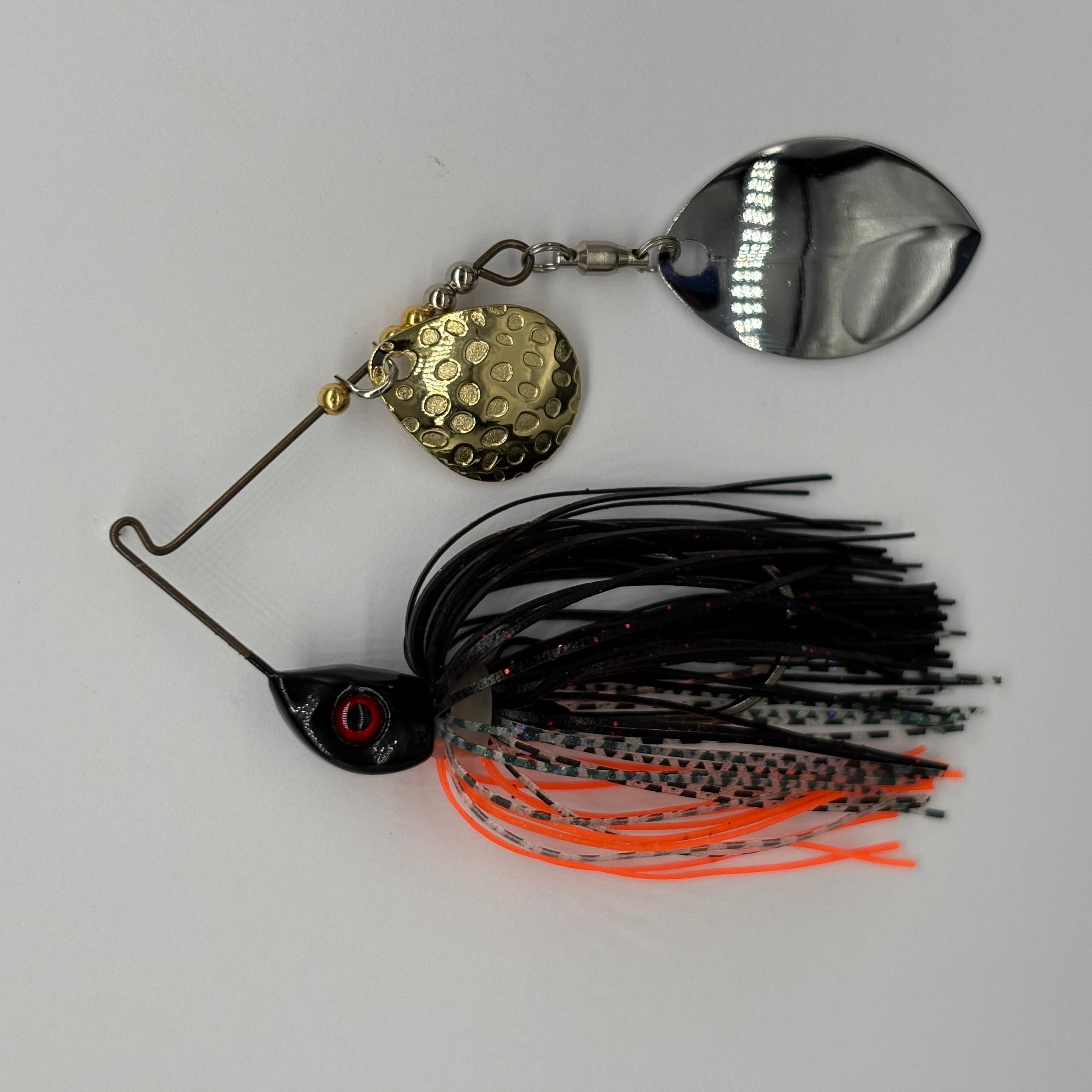 Bassman compact mag willow fishing lure in Mud Bug colourway
